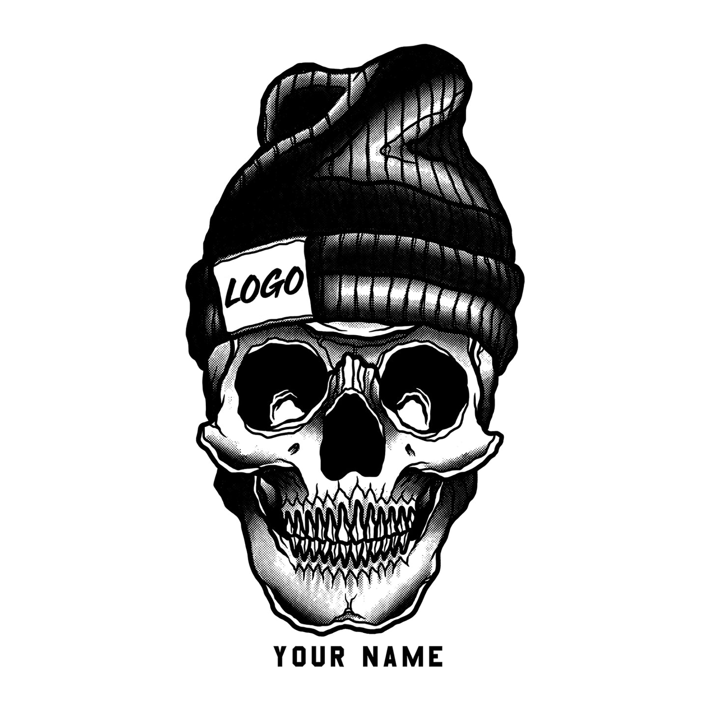 SKULL BEANIE
