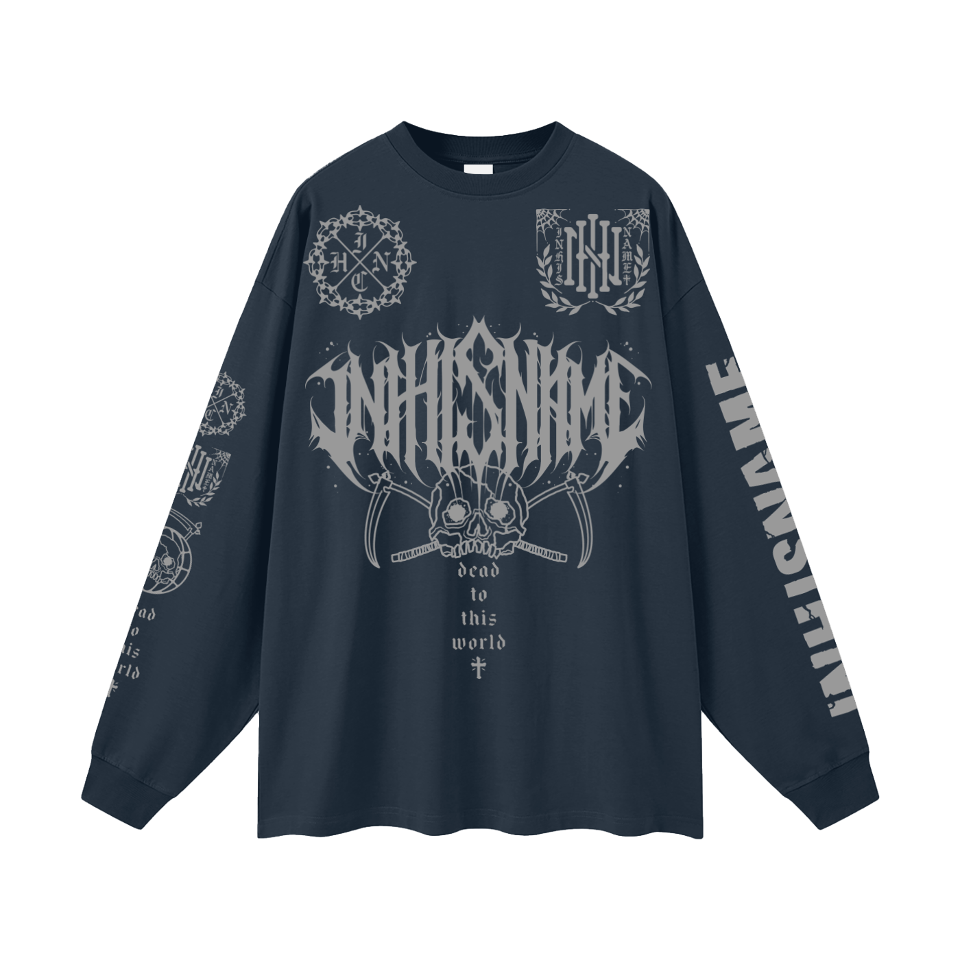 DEAD TO THIS WORLD Heavyweight LS Tee