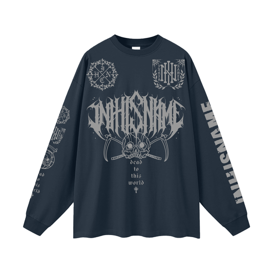DEAD TO THIS WORLD Heavyweight LS Tee