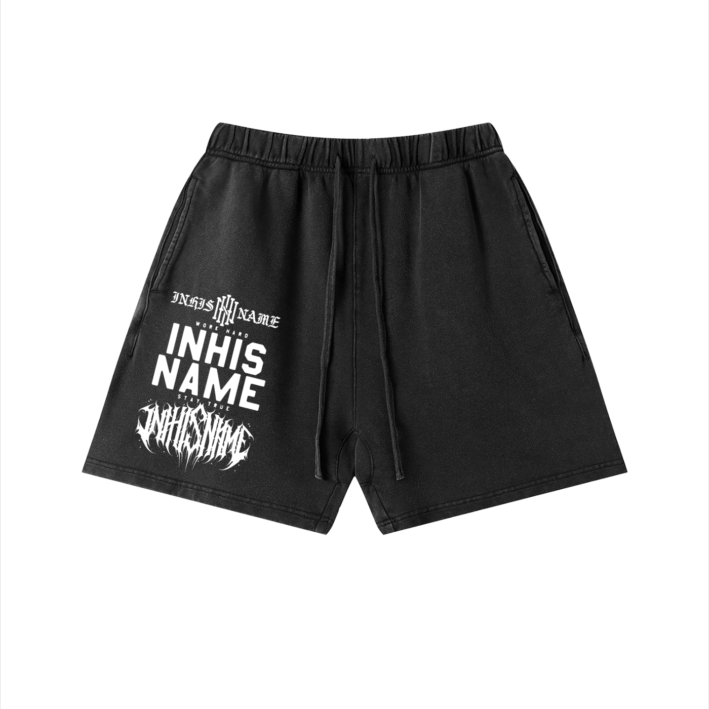 WHO WE ARE Vintage Wash Shorts