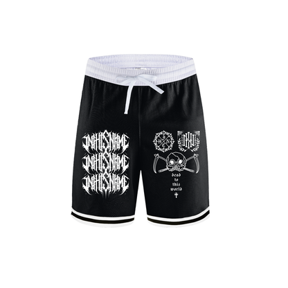 DEAD TO THIS WORLD Mesh Shorts
