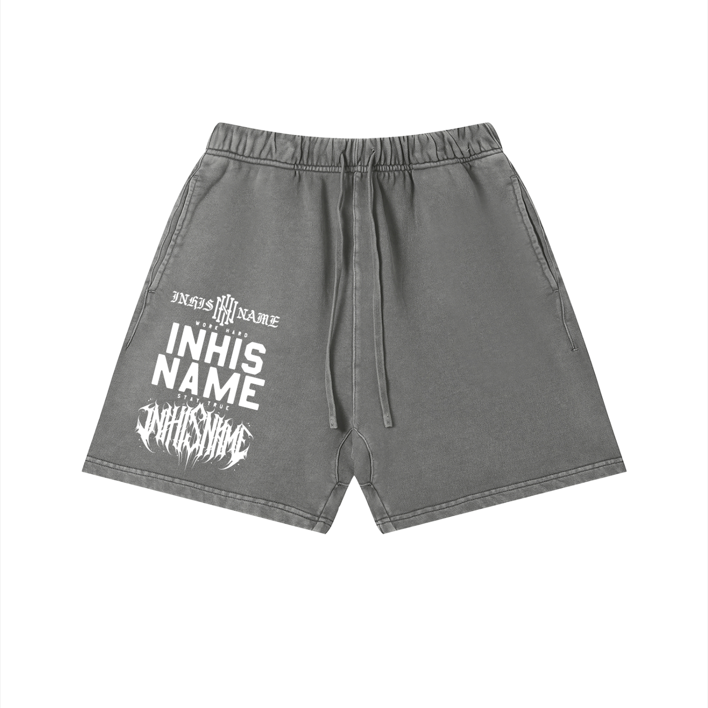 WHO WE ARE Vintage Wash Shorts