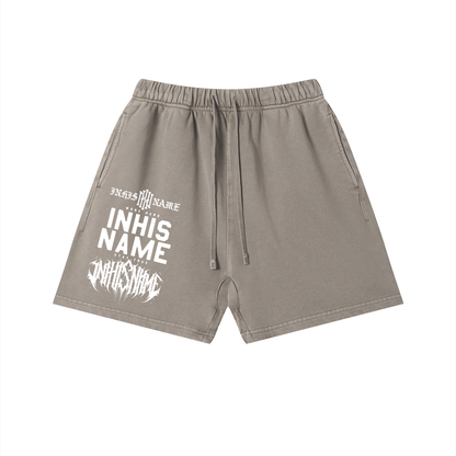 WHO WE ARE Vintage Wash Shorts