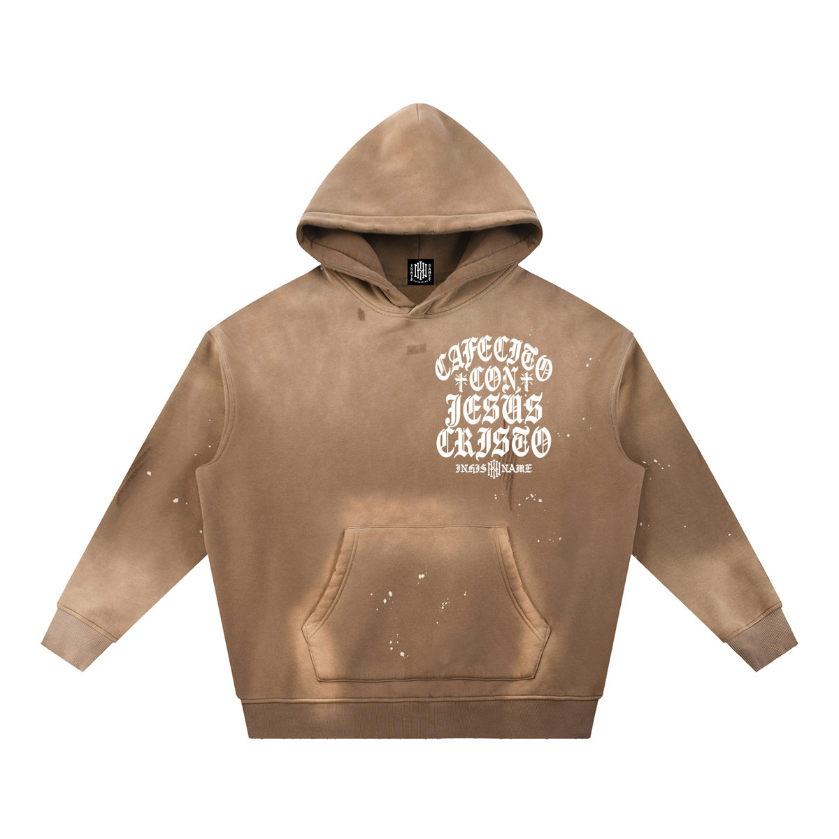 CAFECITO CON JESUS CRISTO Heavyweight Hoodie