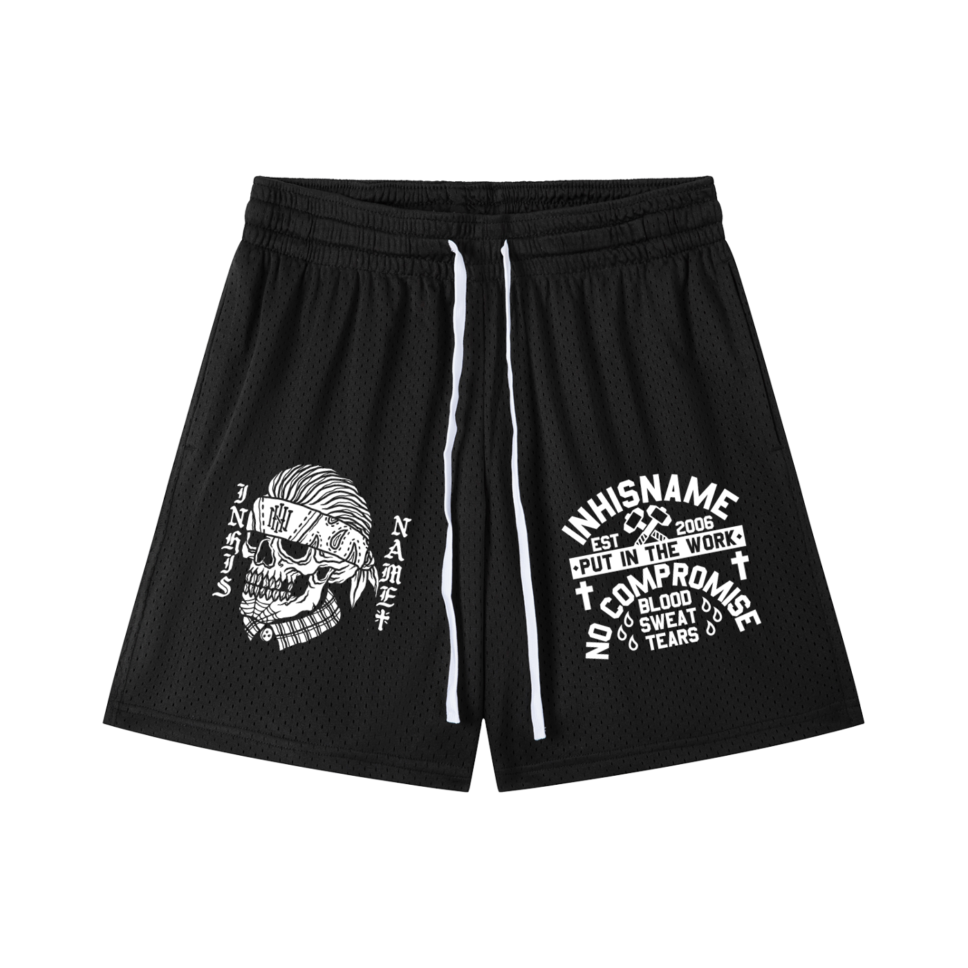 WORK HARD STAY TRUE Mesh Shorts