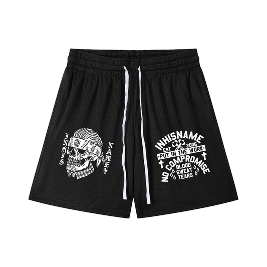 WORK HARD STAY TRUE Mesh Shorts