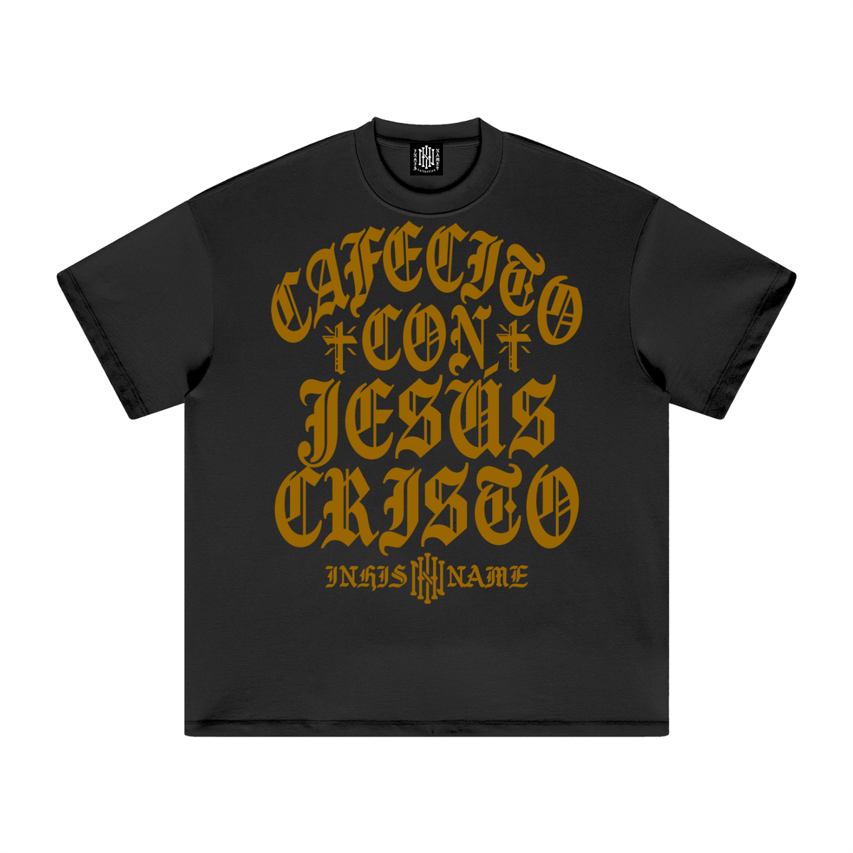 CAFECITO CON JESUS CRISTO 1 Heavyweight Tee