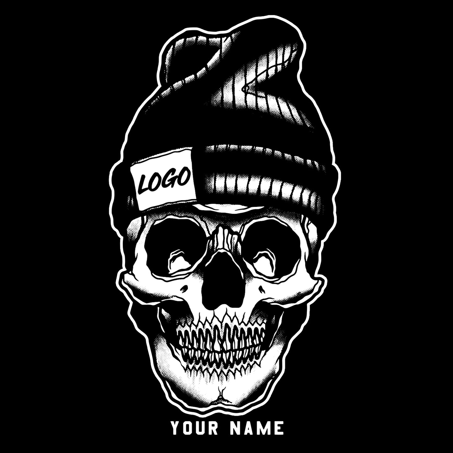 SKULL BEANIE